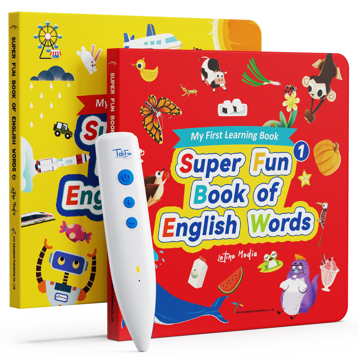 TEKFUN Talking Pen Books Set cover for interactive early learning