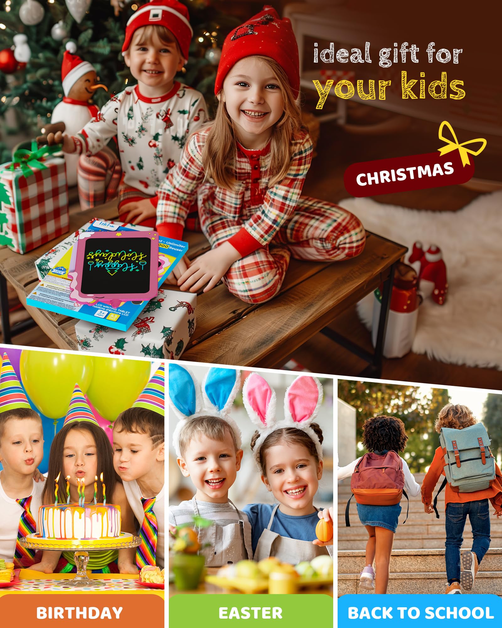 TEKFUN two-pack makes a thoughtful gift for toddlers and siblings.