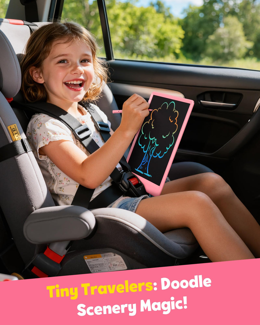 TEKFUN travel-friendly toy supports quiet, mess-free play anywhere.
