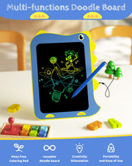 TEKFUN travel-friendly 147g LCD tablet ideal for car and plane activities.
