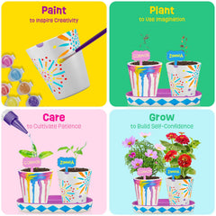 Tekoly wooden plant markers label flowers like marigold and cosmos.