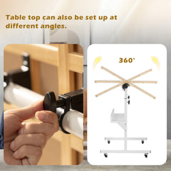 Tektalk drawers open showing felt-lined sorting that speeds assembly