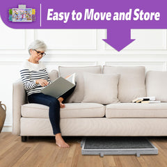 Tektalk Jigsaw Table lightweight build suitable for moving between rooms