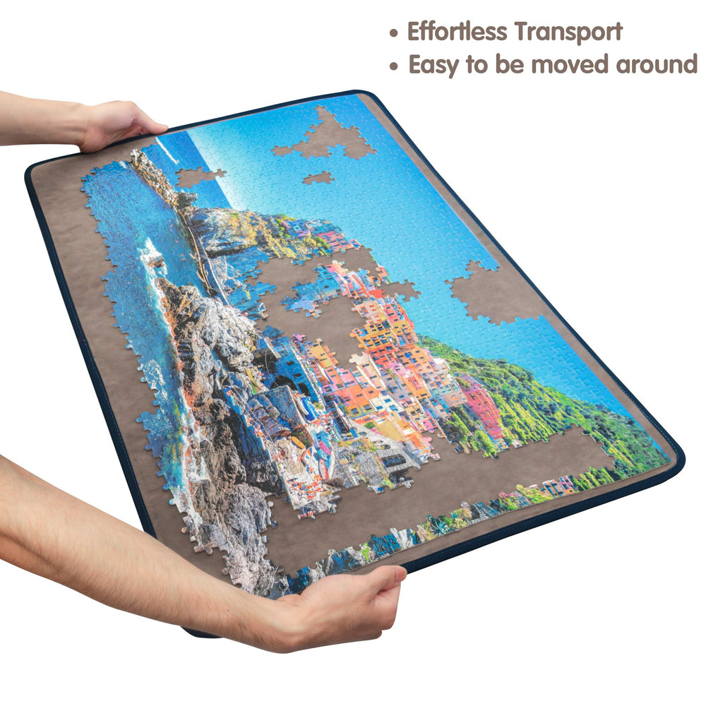 Tektalk puzzle board portable design for couch or bed use.