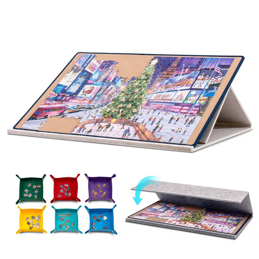 Tektalk puzzle-board starter kit ready for 1000-piece puzzles