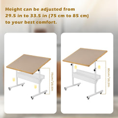 Tektalk tilted tabletop in use offering ergonomic viewing and reduced neck strain