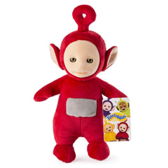Po tummy press triggers original speech and engaging sound effects.