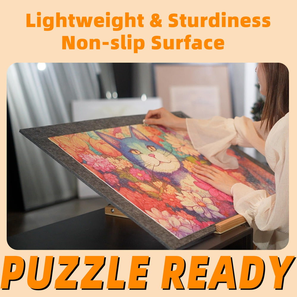 TELY puzzle board weighs 1.1 pounds for easy carrying