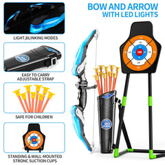 TEMI standing target with LED lights supports night-time aiming practice.