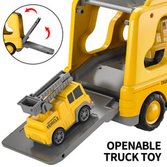 TEMI excavator truck for versatile construction scenarios and role play