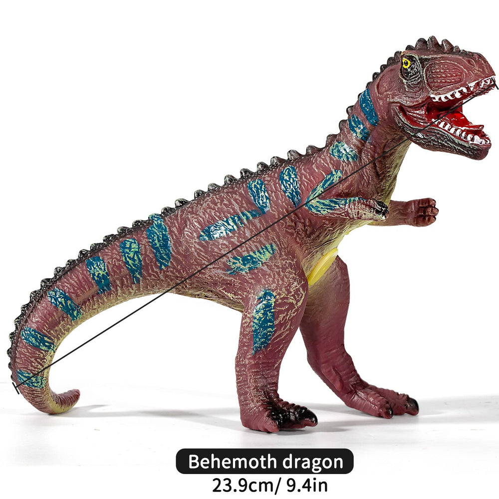 TEMI Brachiosaurus figure with soft textures for safe, gentle play.