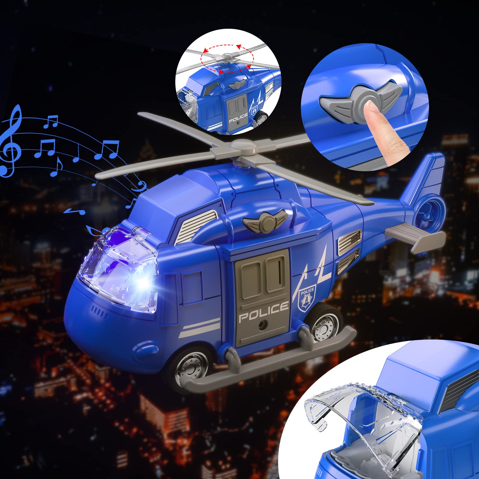 TEMI packaging showing four vehicles ready for action