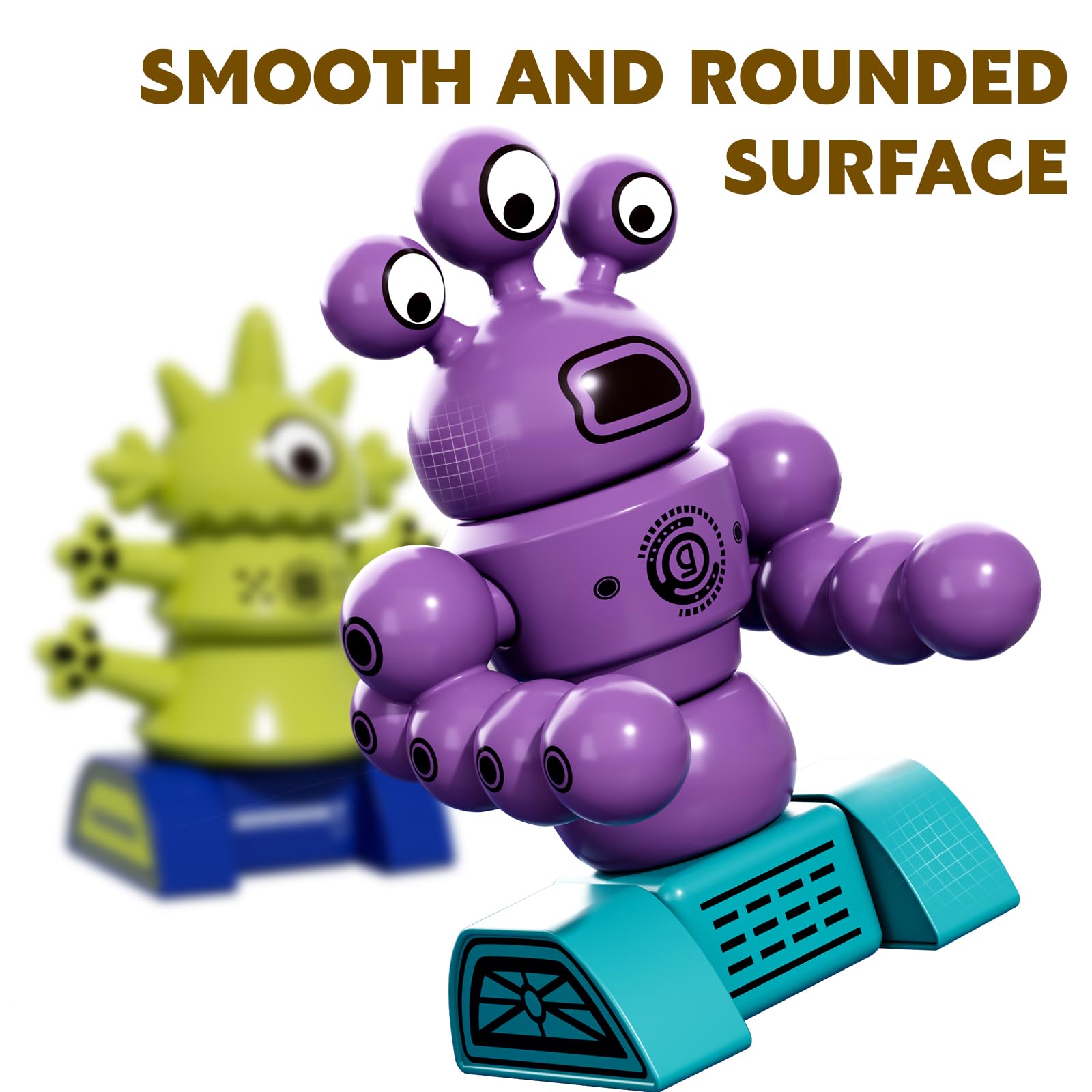 TEMI magnet robot toy toddler-hand design suits small fingers and safe play