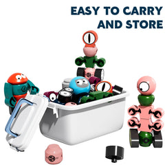 TEMI magnets assembly ideas showing versatile robot configurations