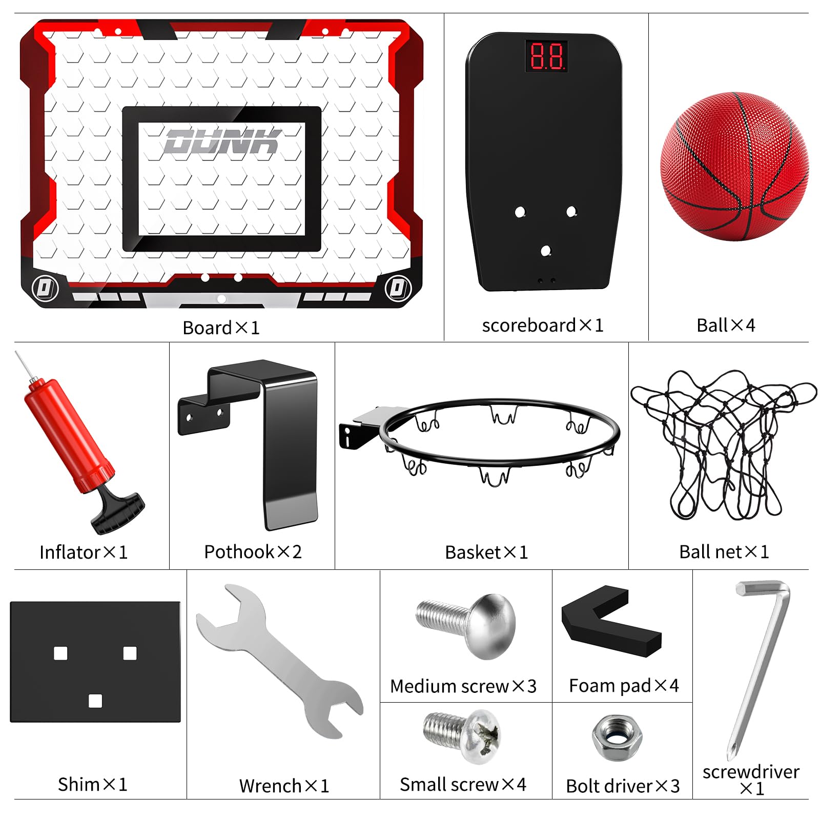 TEMI sponge corner pads reduce noise and protect doors during practice.