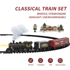 TEMI steam train water reservoir and smoke effect add realism during playtime.