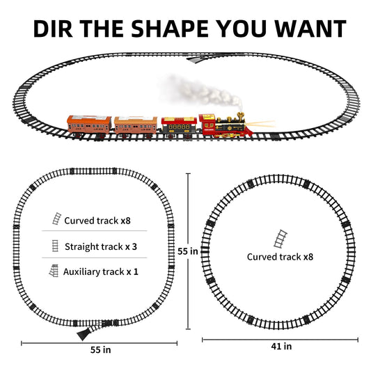 TEMI Train Set passenger coach enhances imaginative journeys