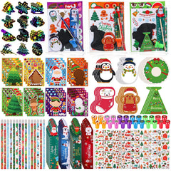 Tenceur Christmas pencils set with festive designs ideal for classroom activities and gifts