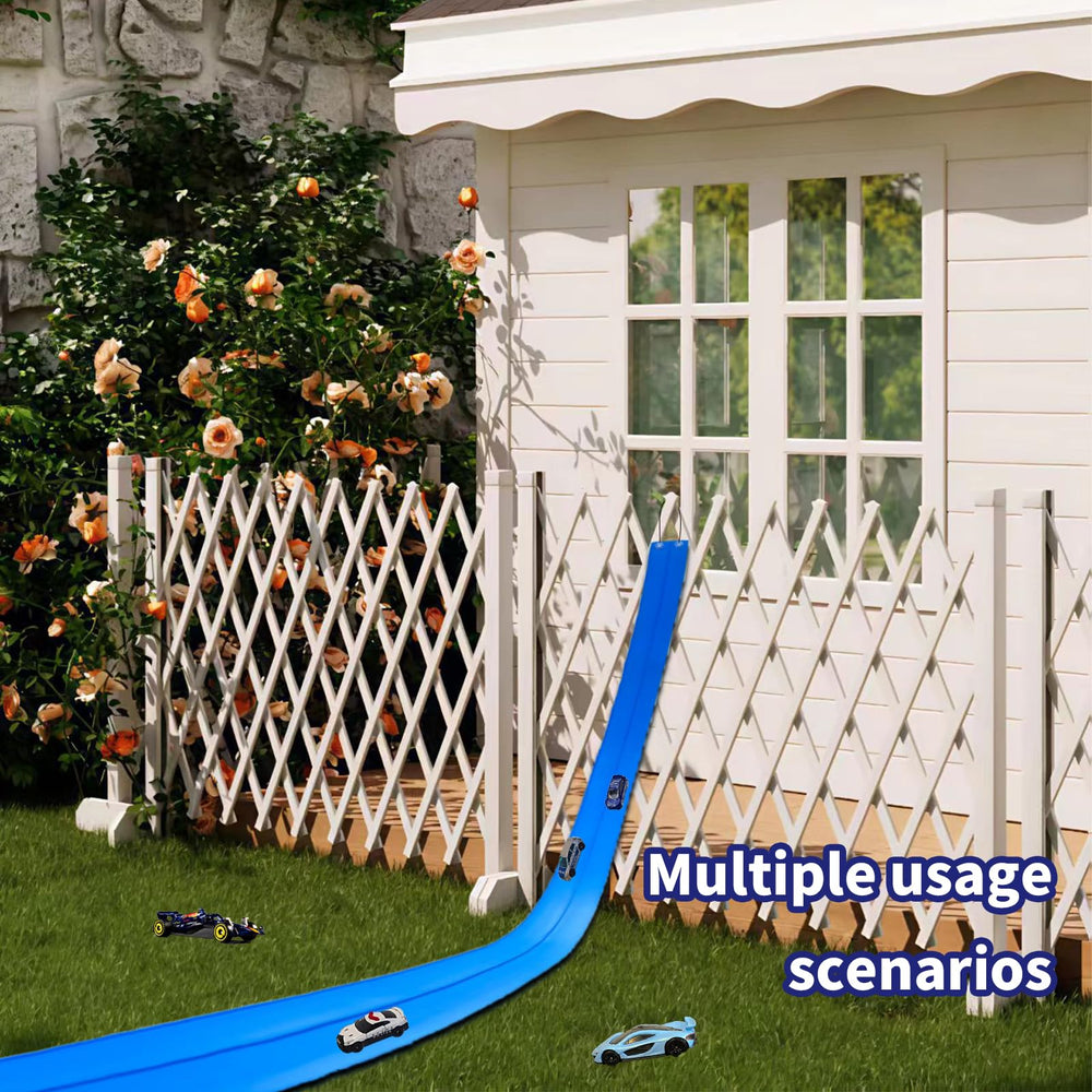 Tenndar Flex Track suitable for indoor and outdoor play spaces.