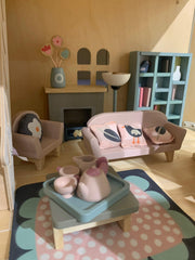Tender Leaf Toys lamp - adds warm ambiance for bedtime storytelling