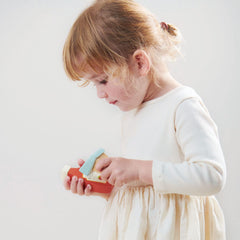 Tender Leaf card reader feature for realistic payment options during pretend transactions.