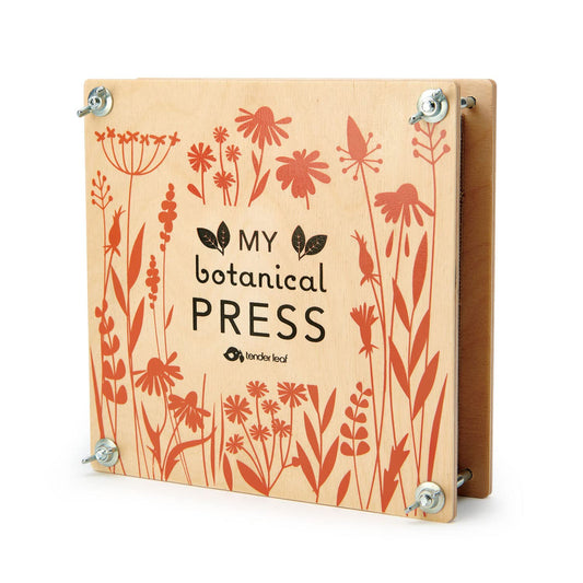 Tender Leaf Toys My Botanical Press wooden flower press, ideal for preserving blooms for crafts.