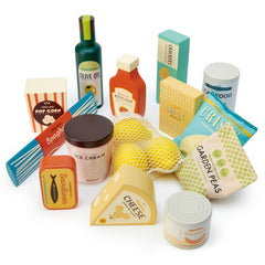 Tender Leaf Toys olive oil tin supports realistic kitchen role-play and pretend meal prep