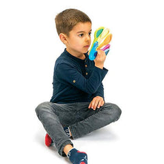 Tender Leaf Toys Peacock Colors compact packaging for easy storage.