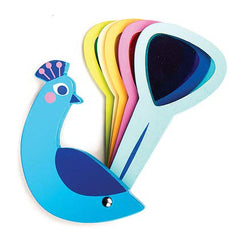 Tender Leaf Toys Peacock Colors five adjustable tail feathers support hands-on discovery.