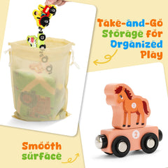 TenFans storage bag for train set enables tidy storage and transport.