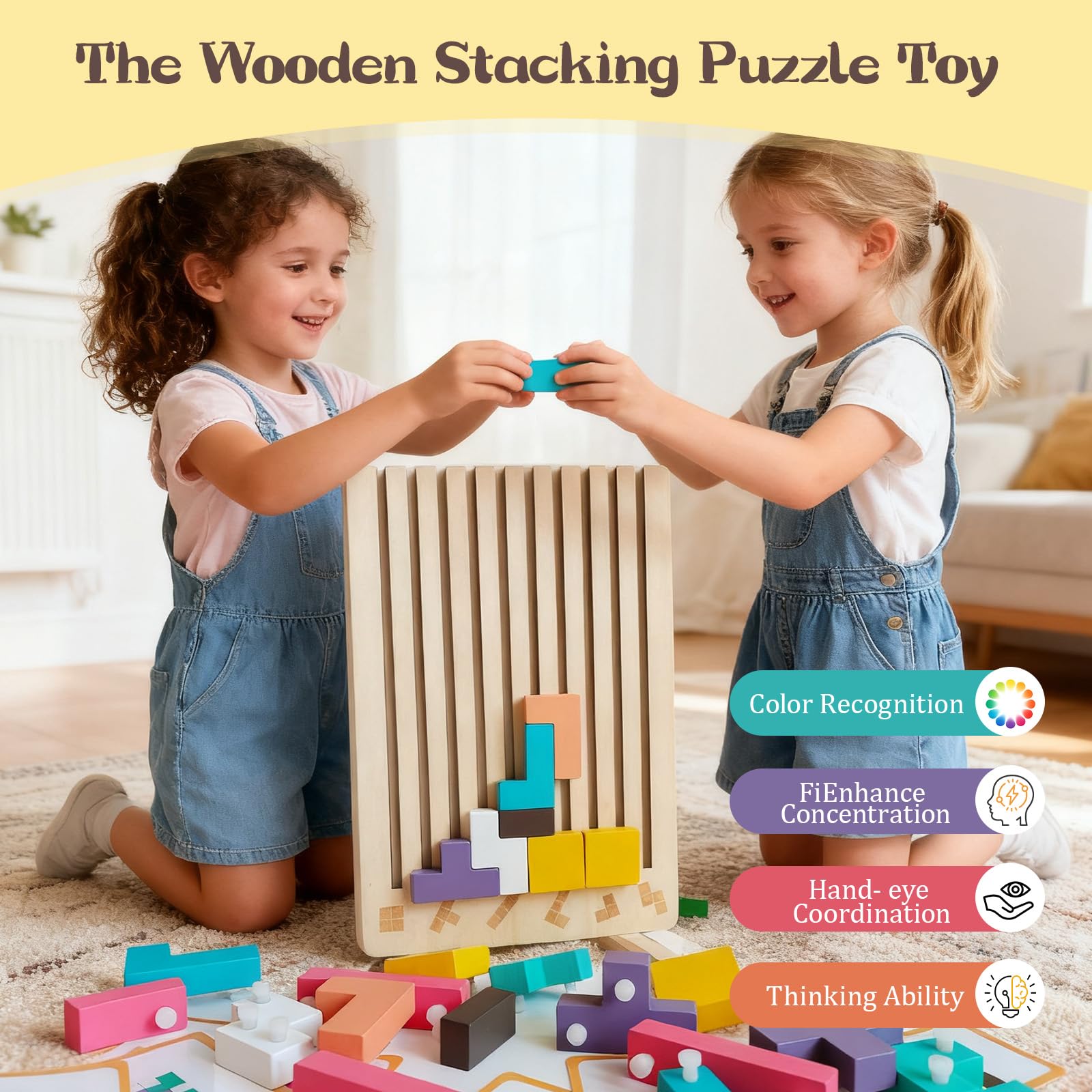 Tengantongda changeable geometric puzzle promotes problem solving and exploration.