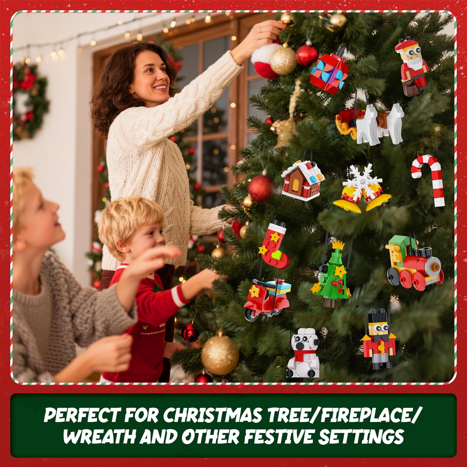 Tenhorses Advent Calendar 2025 sleigh ornament creates charming holiday scene.