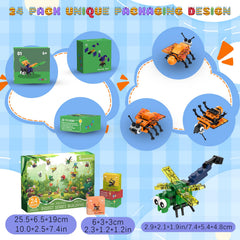 Tenhorses insect-building-set bee figure supports imaginative play and discovery