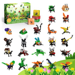 Tenhorses insect-building-set dragonfly figure promotes hands-on learning and play