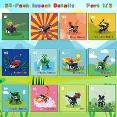 Tenhorses insect-building-set firefly figure adds colorful STEM-inspired fun