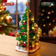 Tenhorses snowy base scene blocks form a charming winter tableau