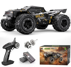 TENSSENX monster truck with metal chassis for durable off-road use