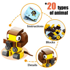 TENYEAH colorful 2-inch blocks support color recognition and spatial play.