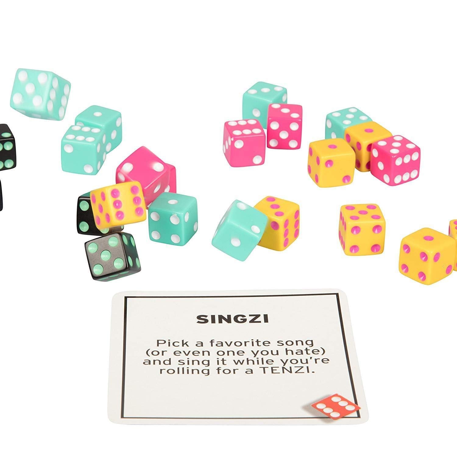 TENZI classroom setup image, emphasizing classroom-friendly fun and teamwork.