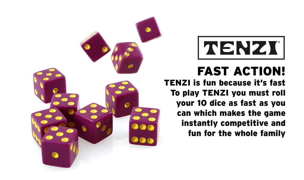 TENZI in a family game night setting for fast, fun rounds.