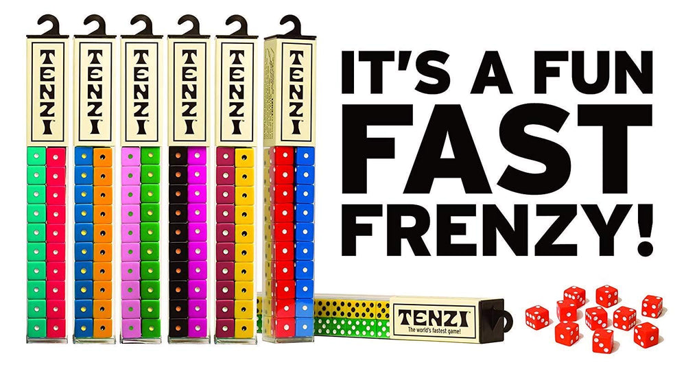 TENZI instruction card offers nine play variants