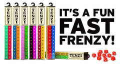 TENZI instruction card offers nine play variants