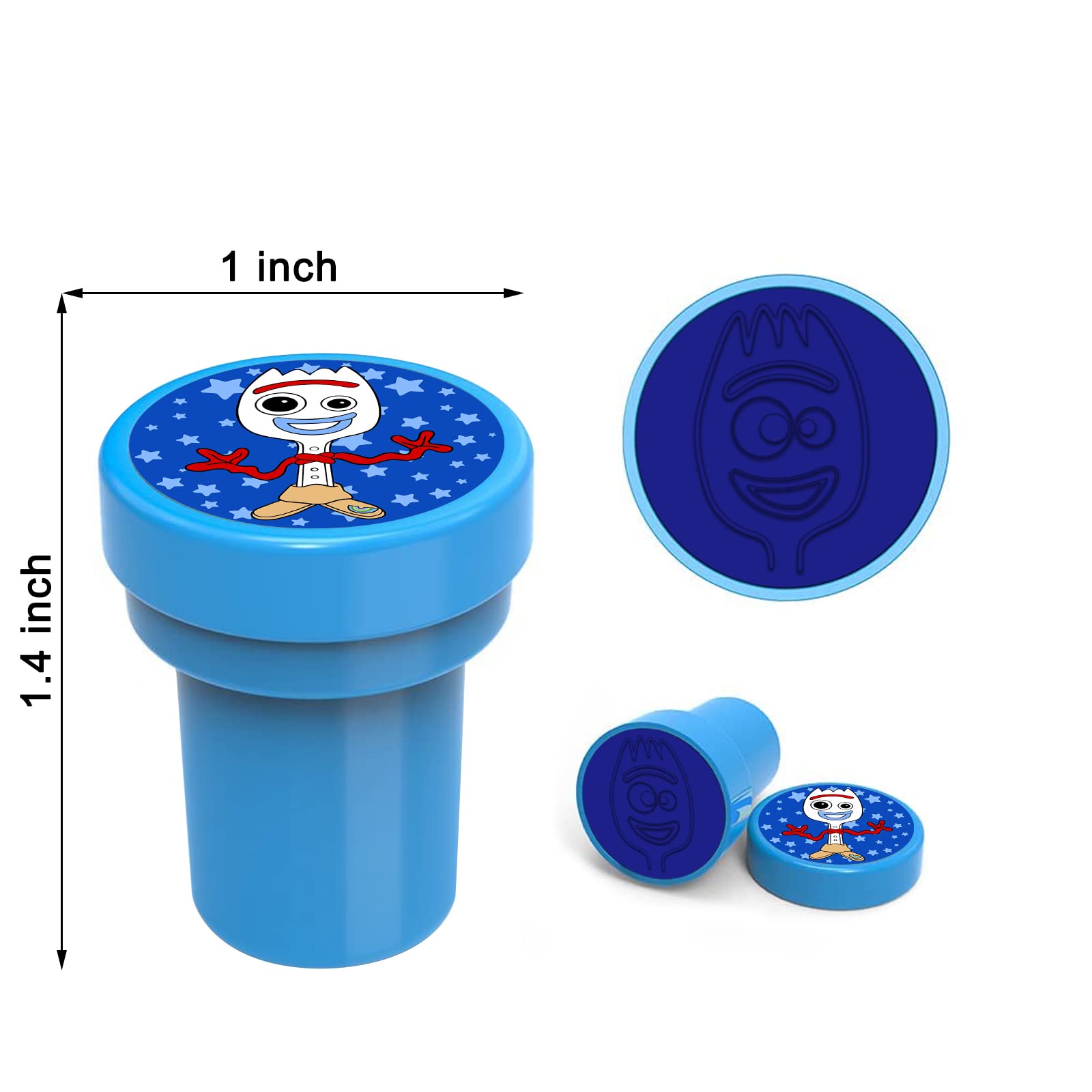 TEOY pre-inked stampers ready to use without extra ink pads