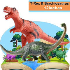 Tepsmigo Triceratops figure highlighting safe, non-toxic material for kids.