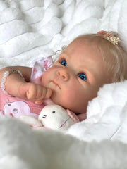 Terabithia doll with magnetic pacifier and bottle for gentle soothing
