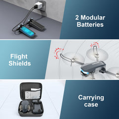 Tercaso 2K HD footage in wind-safe, stable aerial video