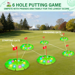 TERRAMUS all-weather golf set for indoor or outdoor use