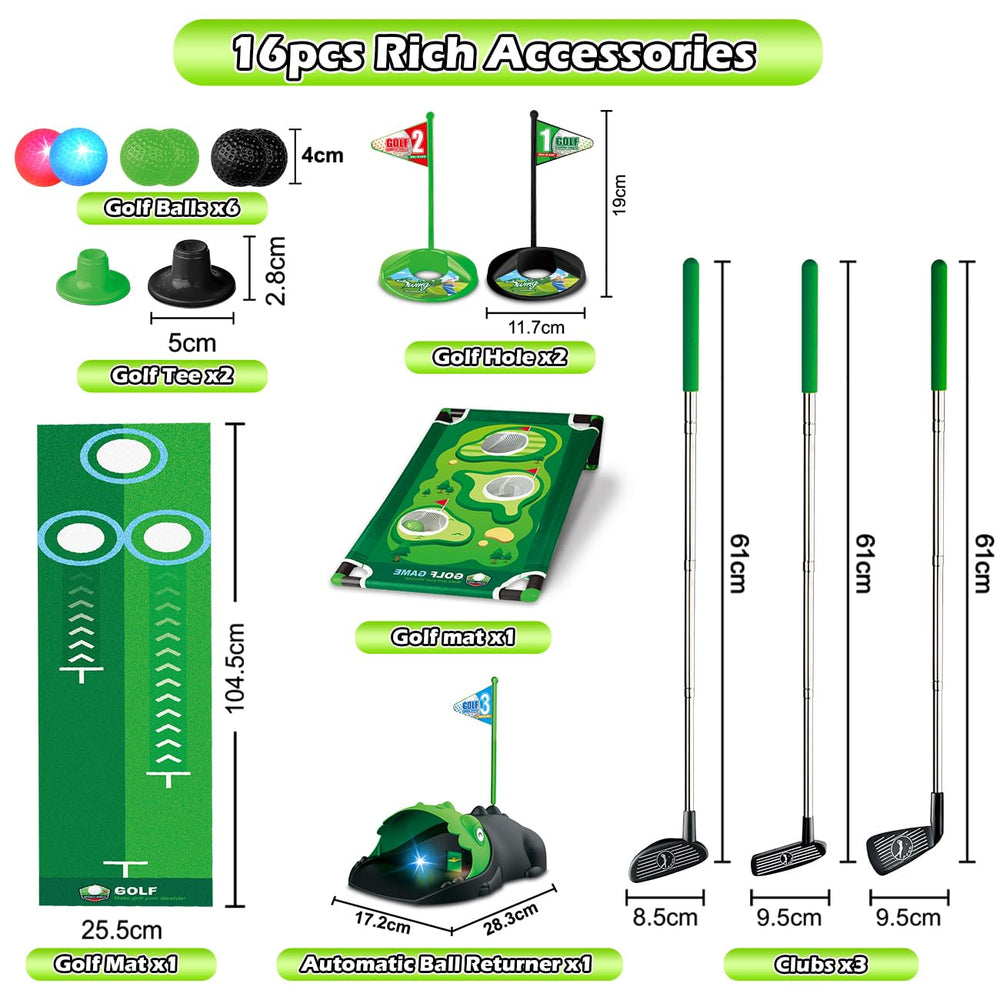 Terramus 17-piece set includes all accessories for quick setup.