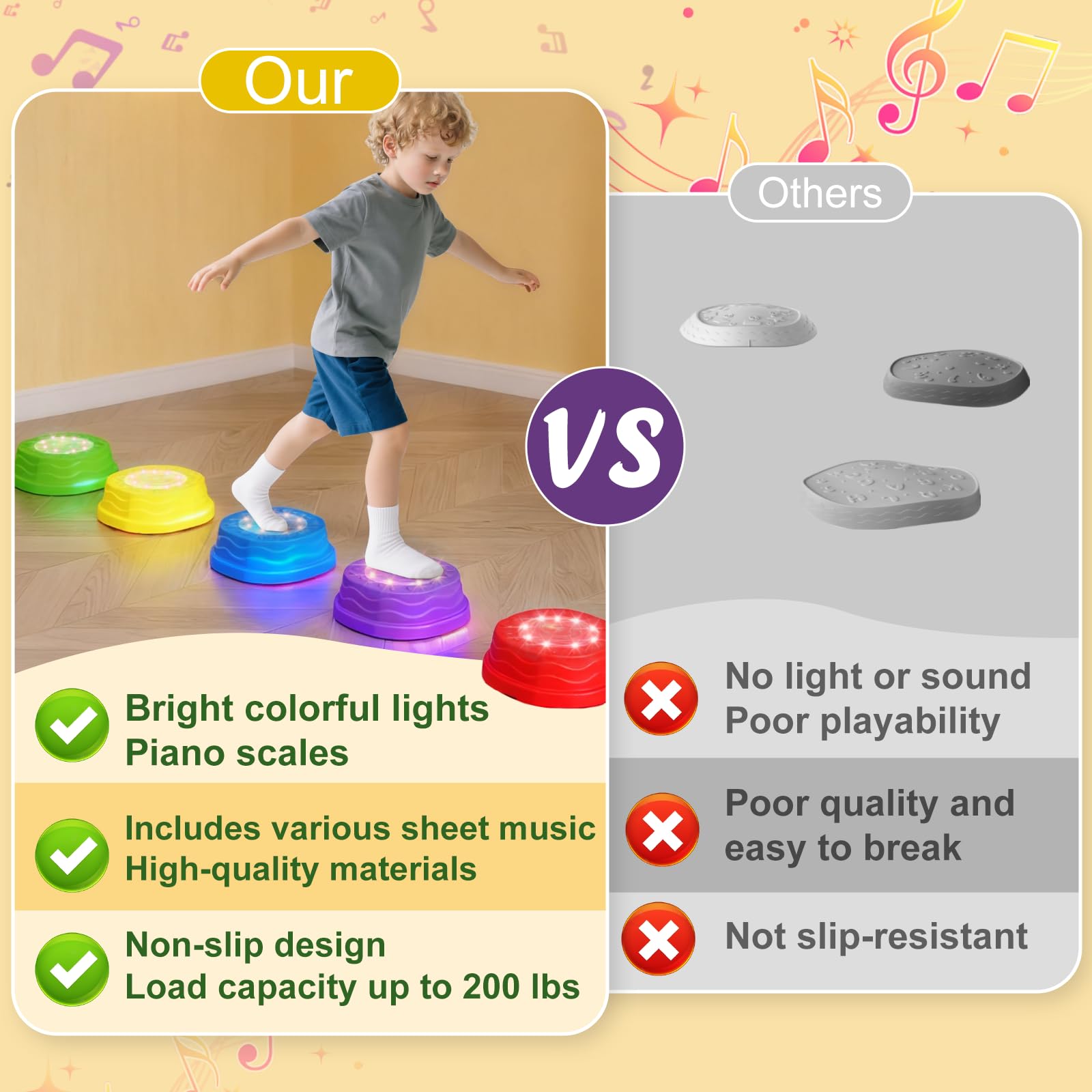 Terramus coordination and balance development through jumping and stepping.