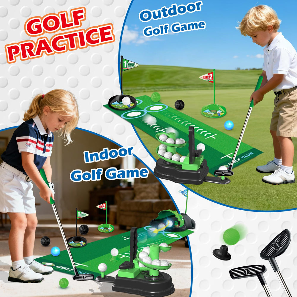 Terramus golf putting mat for indoor and outdoor sessions.